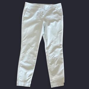 Lafayette 148 New York Manhattan Tiffany Blue Ankle Pants - Size 4